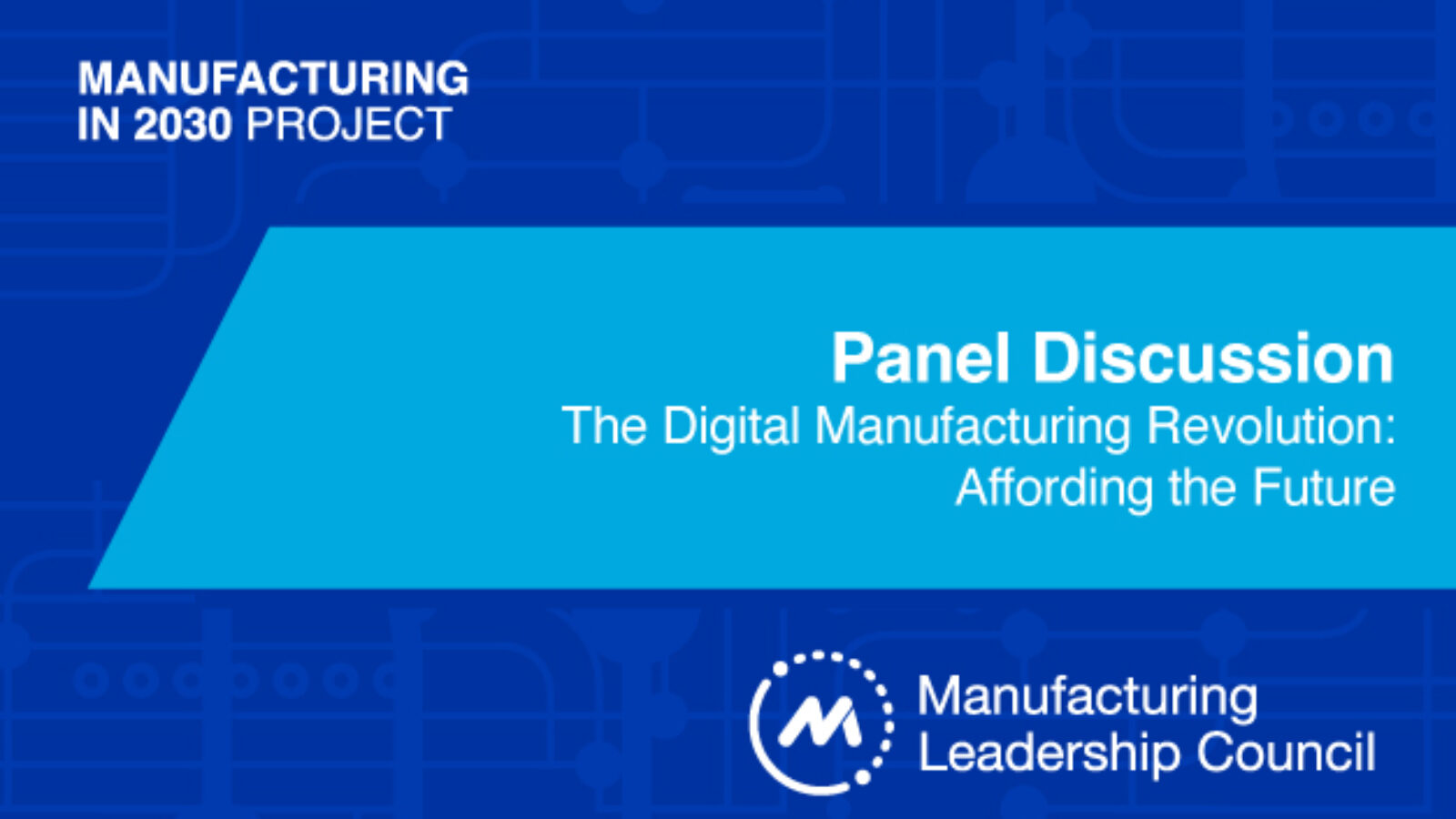 M2030: The Digital Manufacturing Revolution: Affording the Future